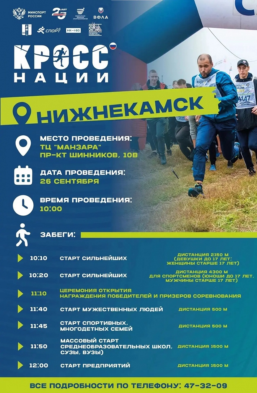 «Кросс нации» — бегут все «Кросс нации» — бегут все